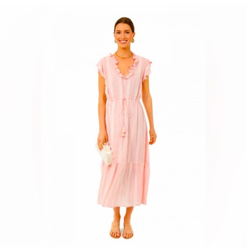 Tuckernuck size M Peachy Pampelonne dress